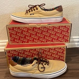 Men’s tan Vans